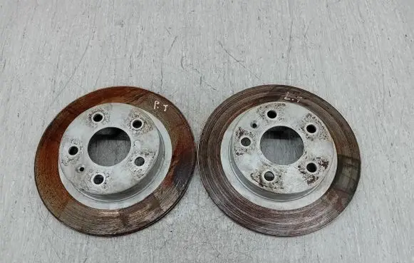 Rear brake disc