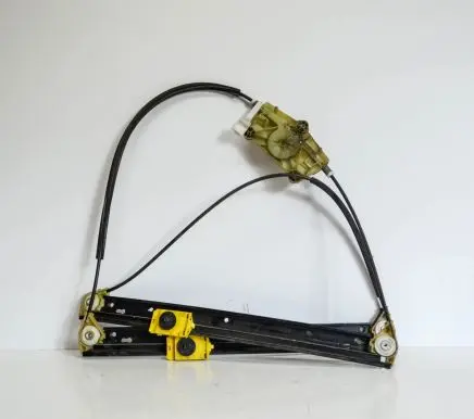 Audi A6 S6 C6 4F Front door window regulator with motor 4F0837462D