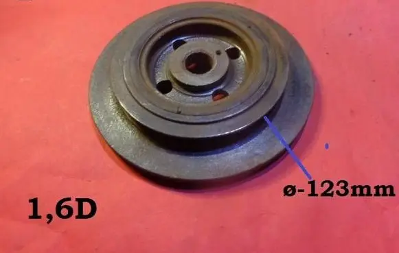 Ford Fiesta Crankshaft pulley 10787821