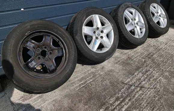 Renault Megane I R17 steel rim 