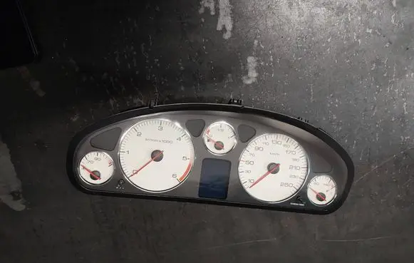 Peugeot 407 Speedometer (instrument cluster) 9658138580