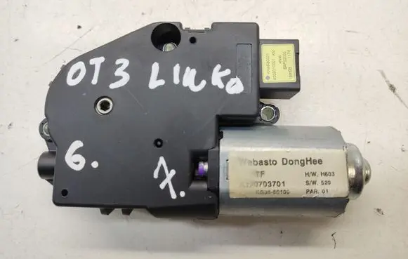 KIA Optima Sunroof motor/actuator 2226114A 03322924 A120703701
