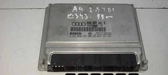 Audi A4 S4 B6 8E 8H Engine control unit/module 2500tdi automatas 8d0907401n 0281010157