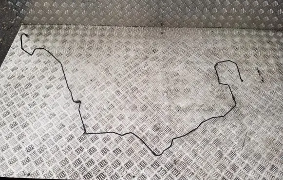 Mercedes-Benz B W246 W242 Brake line pipe/hose 