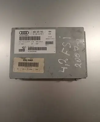 Audi A8 S8 D3 4E Head unit multimedia control 4E0035593 4E0910593D 014078755400