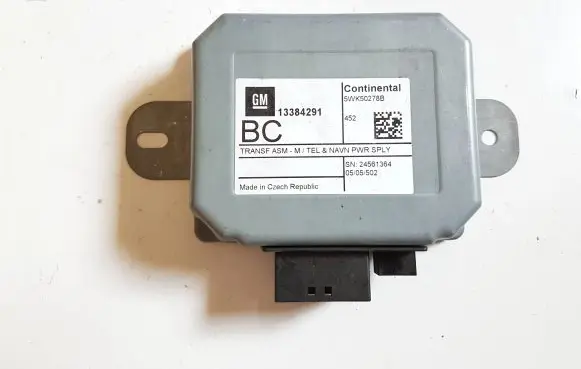 Opel Insignia A GPS navigation control unit/module 13384291