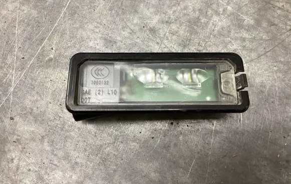 Number plate light