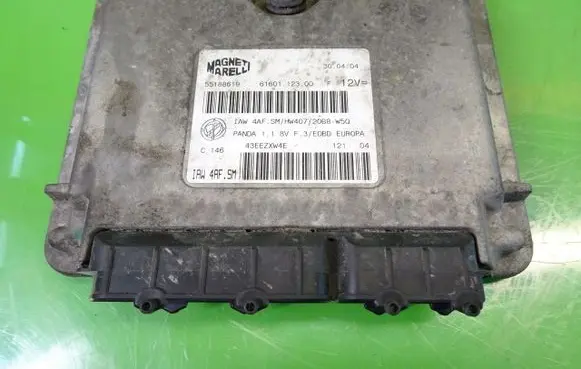 Fiat Panda II Engine control unit/module ECU 55188619IAW4AF.SM