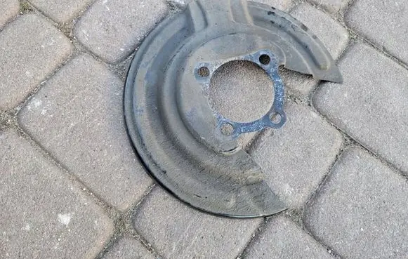 Renault Zoe Rear brake disc plate dust cover 441611589R