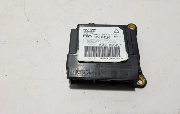 Peugeot 308 Airbag control unit/module 9850344180