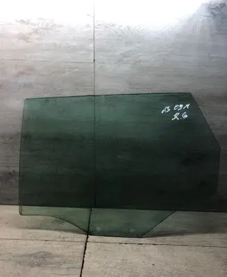 Audi A3 S3 8P Rear door window glass 43R001057 DOT27M23100AS2 E000232