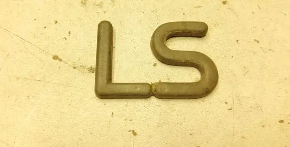 Opel Kadett E Manufacturers badge/model letters 