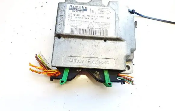 Peugeot 307 Airbag control unit/module 606877300 9654491180