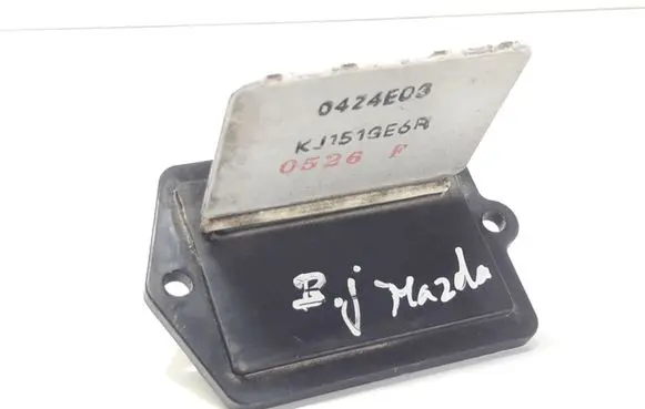 Mazda 323 Heater blower motor/fan resistor 0424E03 KJ151GE6R