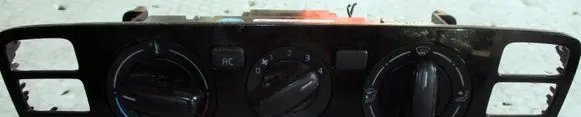 Volkswagen Up Climate control unit