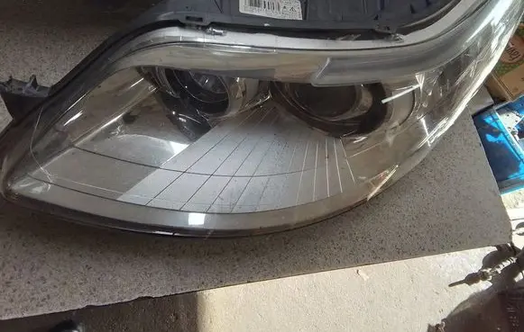 Citroen C4 I Headlight/headlamp 9646894380