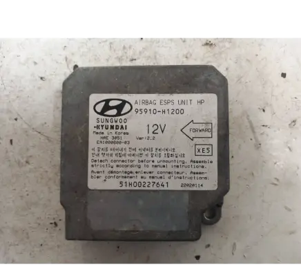 Hyundai Terracan Airbag control unit/module 95910H1200 22020114 51H00227641