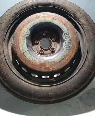 R17 spare wheel