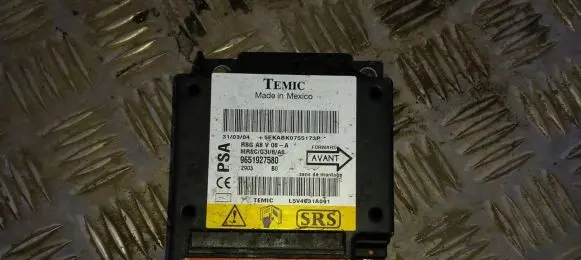 Citroen C3 Airbag control unit/module 9651927580