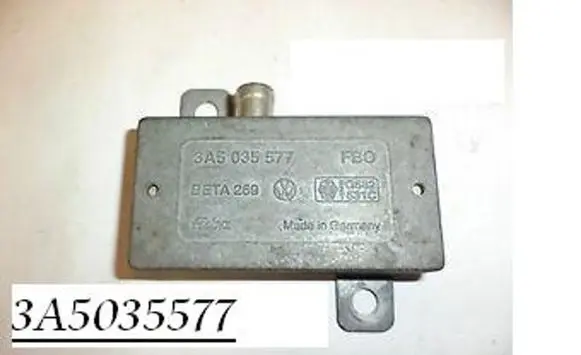 Volkswagen PASSAT B5 Aerial antenna amplifier 3A5035577 FBO