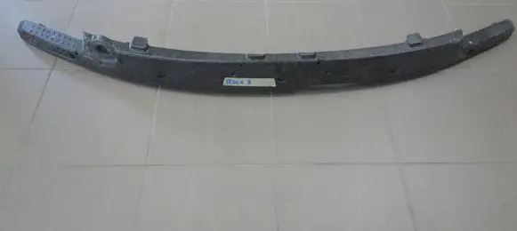 Front bumper foam support bar