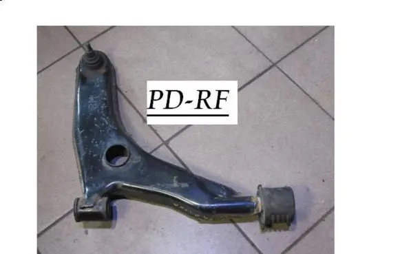 Mitsubishi Carisma Front lower control arm/wishbone 50593WK0324