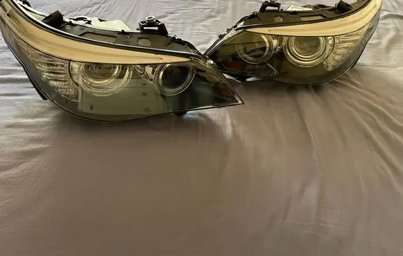 BMW 5 E60 E61 Headlights/headlamps set 