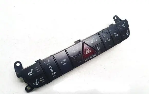 Mercedes-Benz ML W164 Seat heating switch a1648709610 03754742