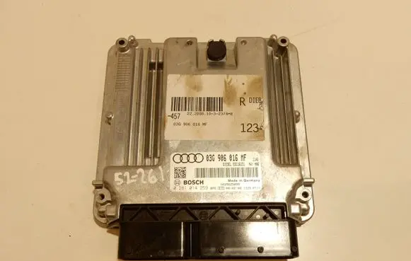 Audi A6 S6 C6 4F Engine control unit/module 03G906016MF 0281014259 52261