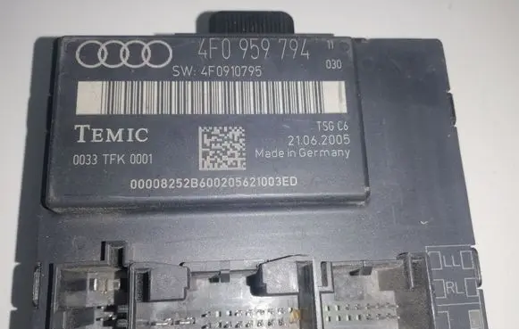 Audi A6 S6 C6 4F Door control unit/module 4F0959794