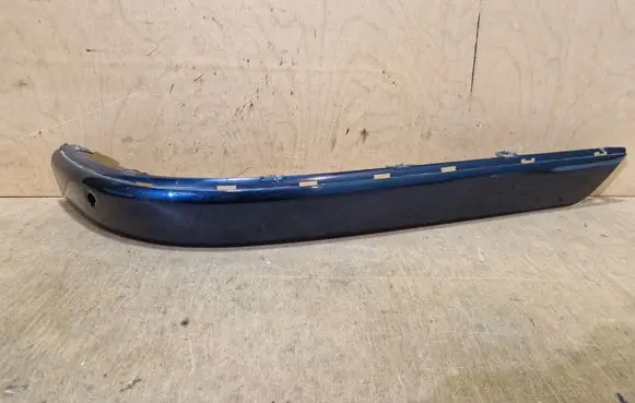 Peugeot 607 Rear bumper trim bar molding BLUE REAR-RIGHT 9649122677