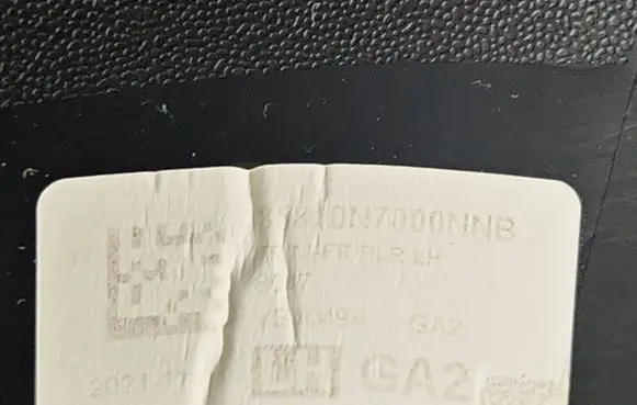 Hyundai Tucson IV NX4 (A) pillar trim 85810N7000nnb