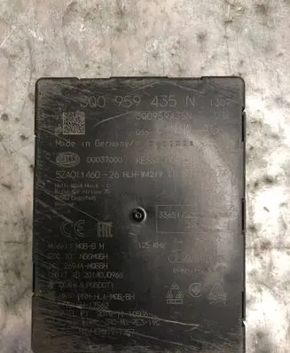 Keyless (KESSY) go control unit/module