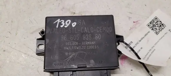 Citroen C5 Parking PDC control unit/module 9660593880 603006