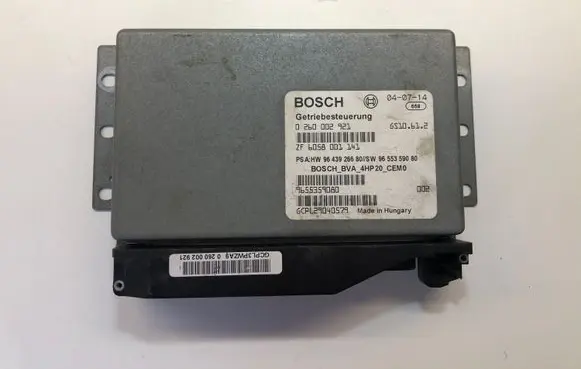 Peugeot 407 Gearbox control unit/module 0260002921 ZF6058001141