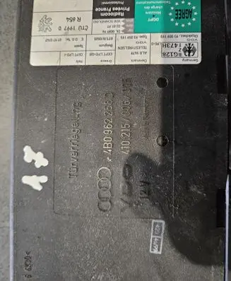 Audi A6 S6 C5 4B Comfort/convenience module 4B0962258D 4B0962258