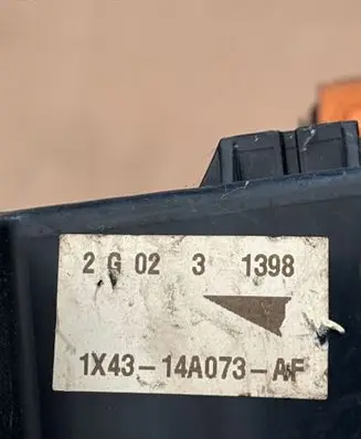 Jaguar X-Type Fuse box set 1X4314A073AF