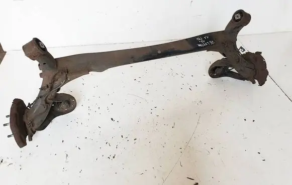 Rear axle beam