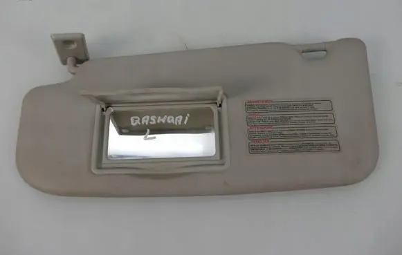 Nissan Qashqai Sun visor