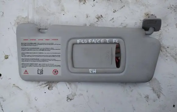 Renault Fluence Sun visor 