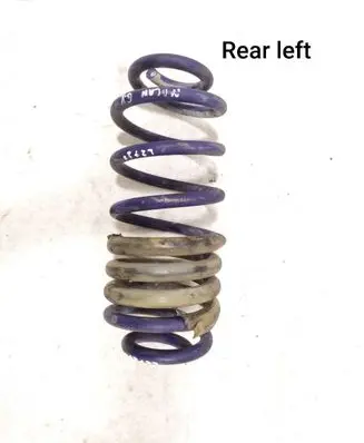 Porsche Macan (95B) Rear coil spring