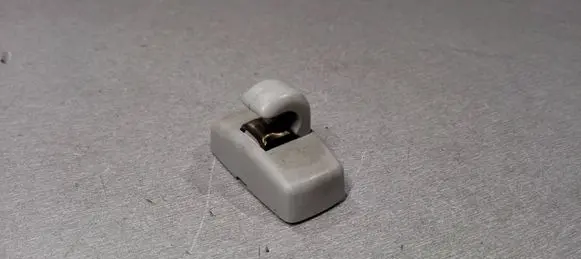 Sun visor clip/hook/bracket