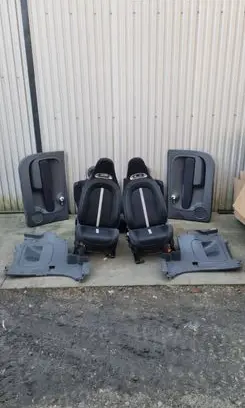 Fiat 500 Abarth Seat and door cards trim set 