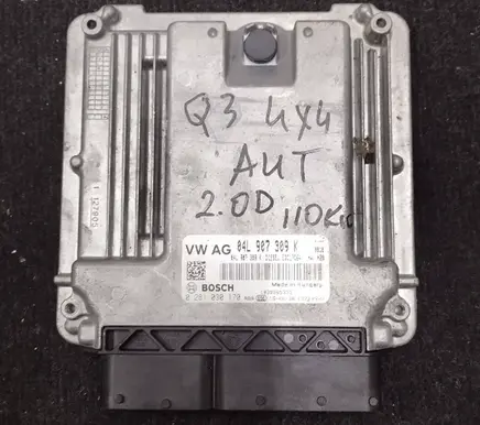 Audi Q3 8U Engine control unit/module 04L907309K 0281030170
