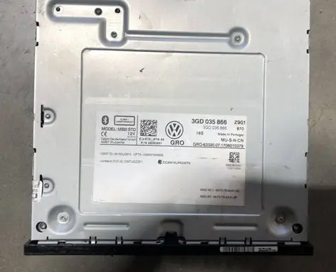 Volkswagen Golf VIII MMI control unit 3GD035866
