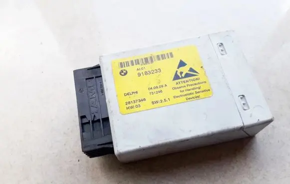 BMW 5 E60 E61 Other control units/modules 9183233 28137346