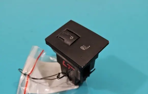 Volkswagen Touareg I Seat control switch 7L963569B IMPRK1429037