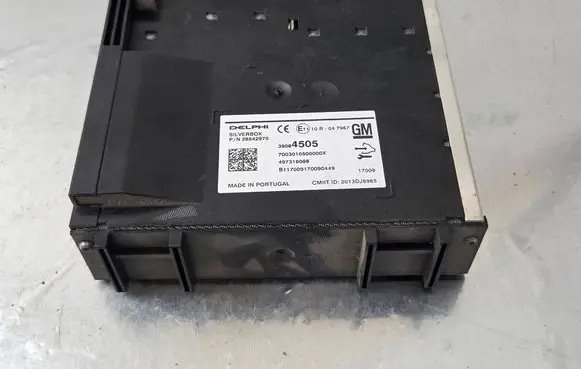 Opel Astra K GPS navigation control unit/module 39084505 7003010500000X 497316088