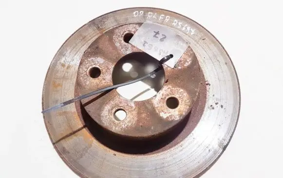 Rear brake disc