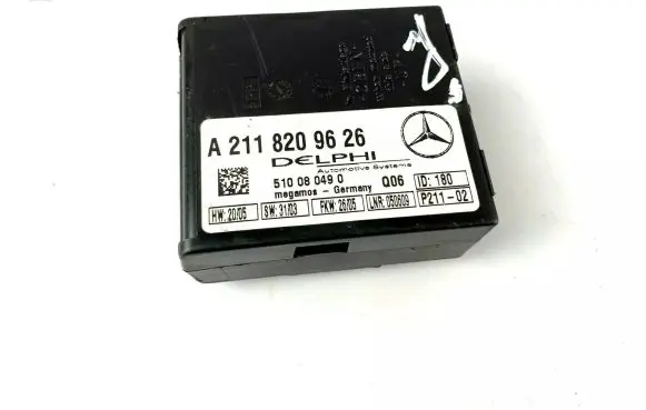 Mercedes-Benz E W212 Alarm control unit/module A2118209626